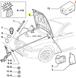 Bonnet 147 GTA Alfa Romeo 46547465