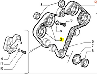 Drive Gear 60584430 Alfa Romeo 147,156, GTA Engines, GT 3.2 Engines 6 Cyl, GTV Spider V6 engines, All Petrol engines